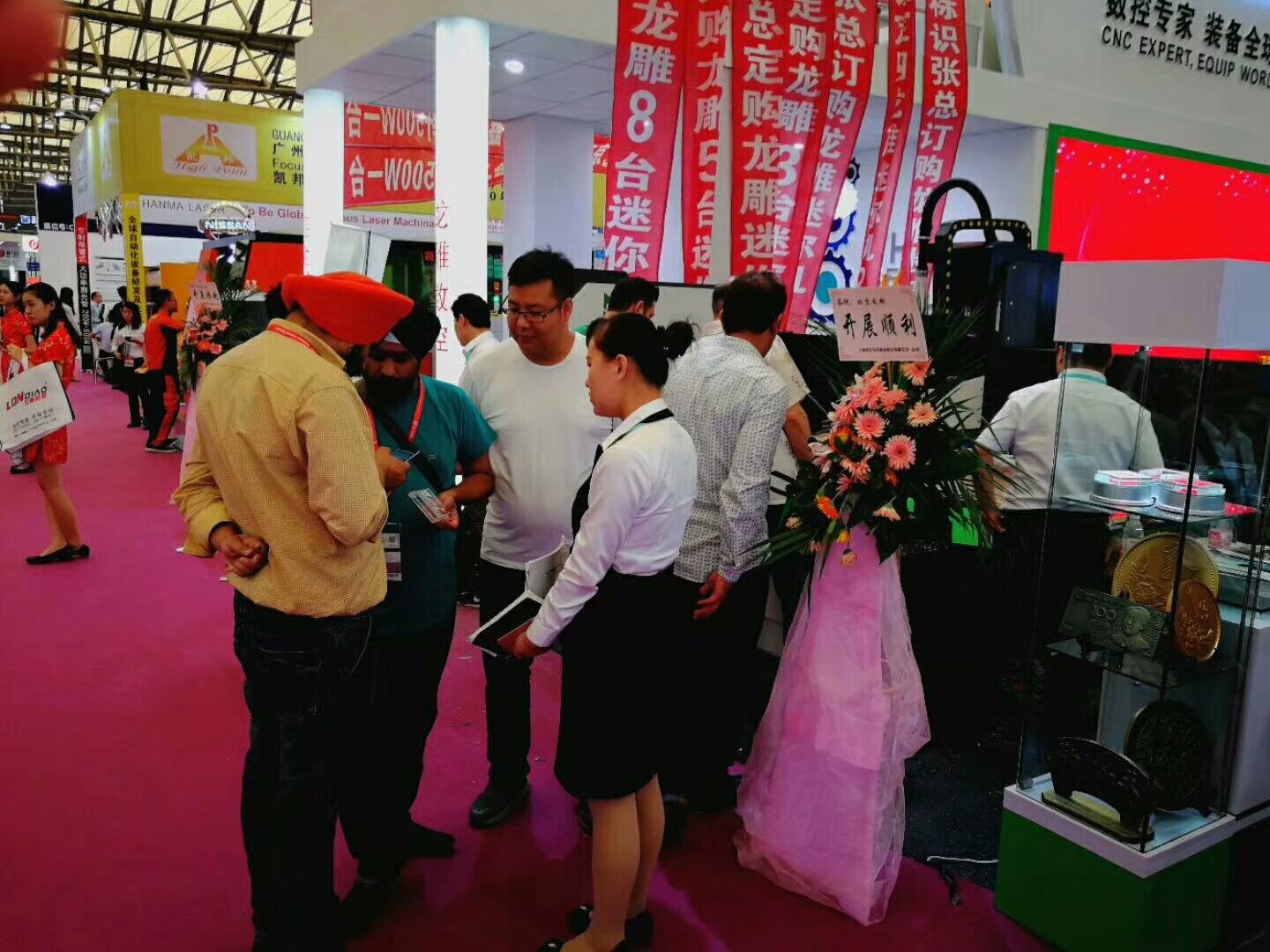 上海展会现场(图1)