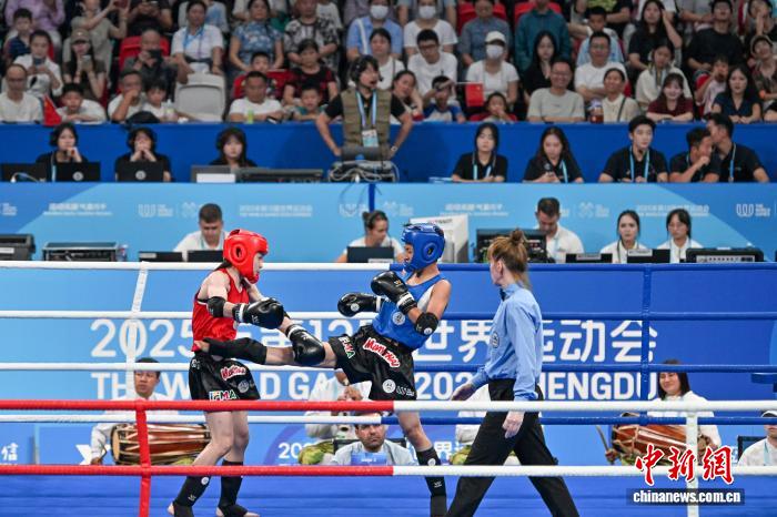 成都世运会泰拳开赛：中国新生代力量扛旗冲击