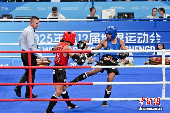 成都世运会泰拳开赛：中国新生代力量扛旗冲击