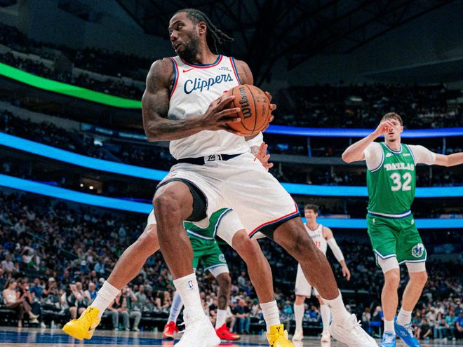 伦纳德孤军奋战难救快船 联盟前五超巨陷季后赛